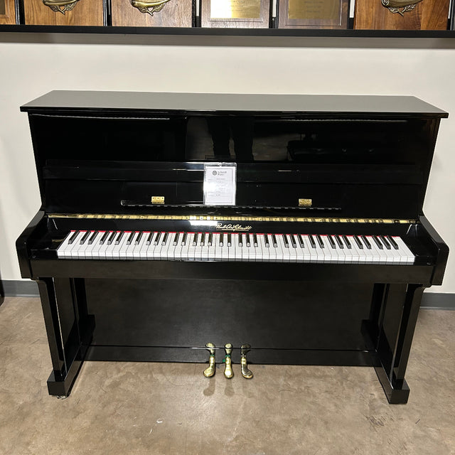 Pre-Owned Paul A Schmitt CRV-465 (46.5") Ebony Polish Upright Piano (2018)