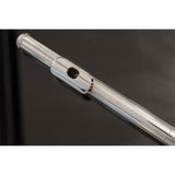 Pre-Owned Nagahara 950 Silver Headjoint - DA Cut with 18K Gold Riser