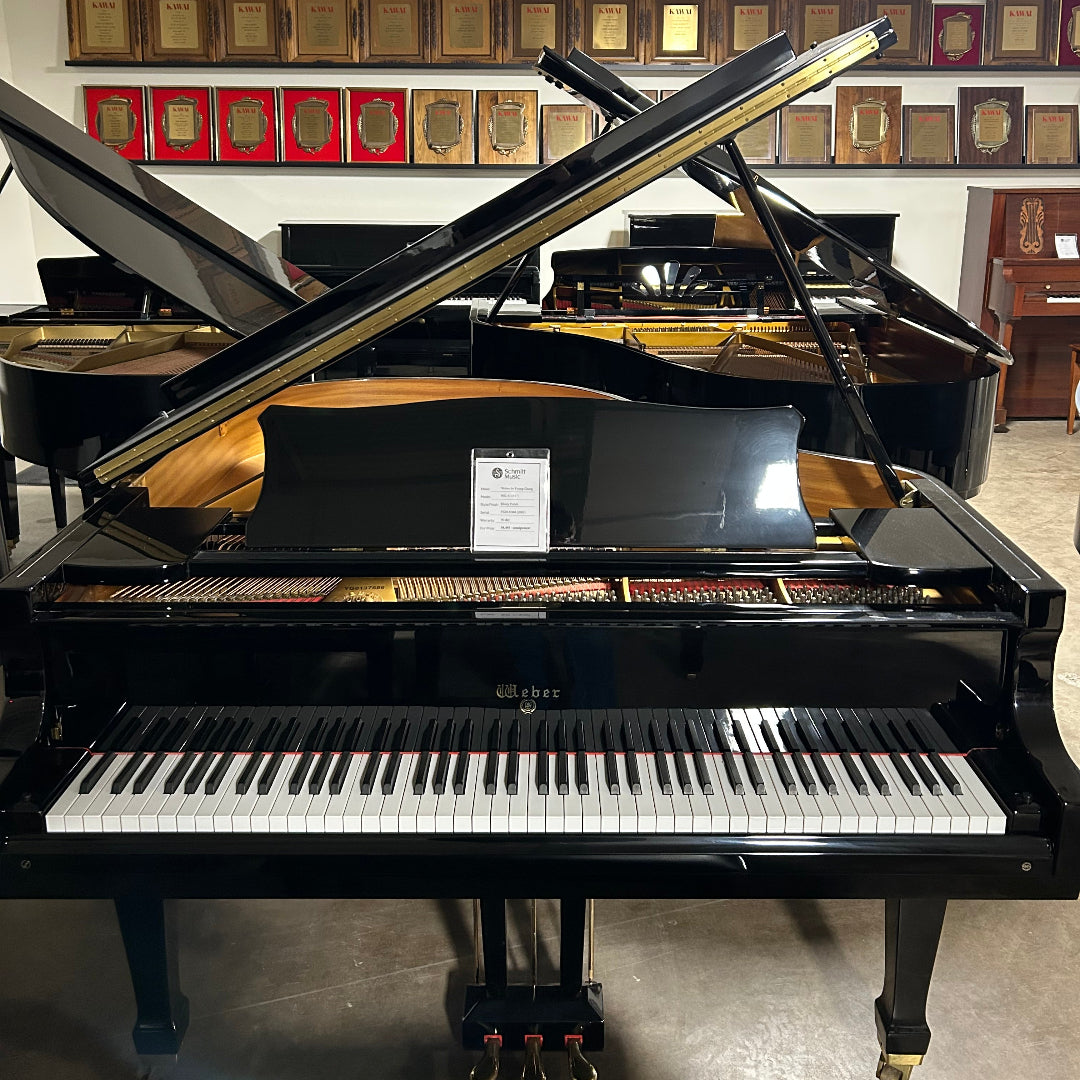 Pre-Owned Weber by Young Chang WG-51 (5'1") Ebony Polish Grand Piano