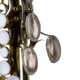 Protec A351 Saxophone Palm Key Risers - close up on the risers fitted on the palm keys of a saxophone