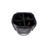 Protec M406 4-Pack Tenor Trombone Mute Bag - sitting open with mutes inside