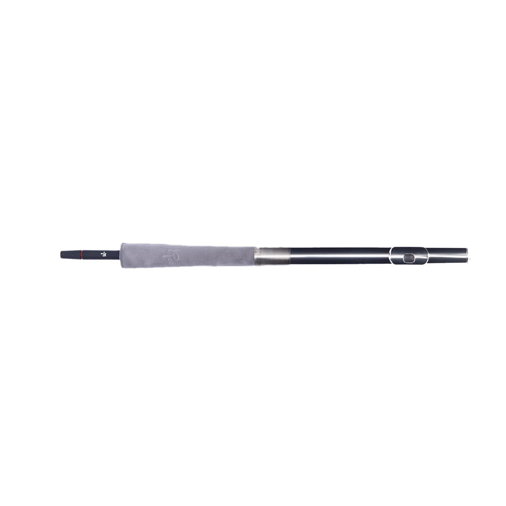 Roi Alto Flute Master Cleaner - partially inserted in to a headjoint