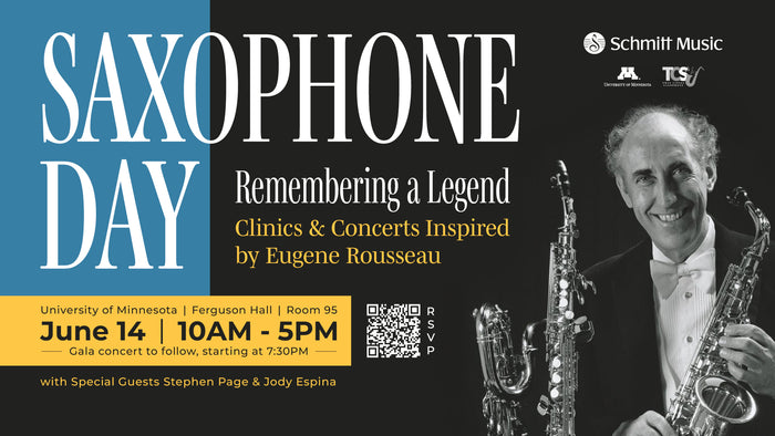 Saxophone Day, Remembering Eugene Rousseau on June 14th