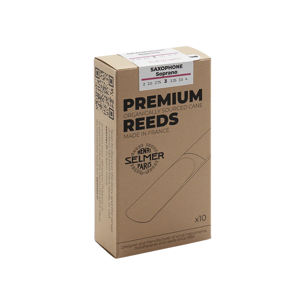 Selmer Paris Soprano Saxophone Reeds - Box of 10