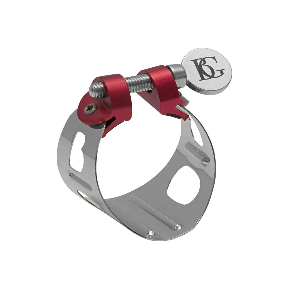 BG France Silver Plated Duo Ligature for Tenor Saxophone