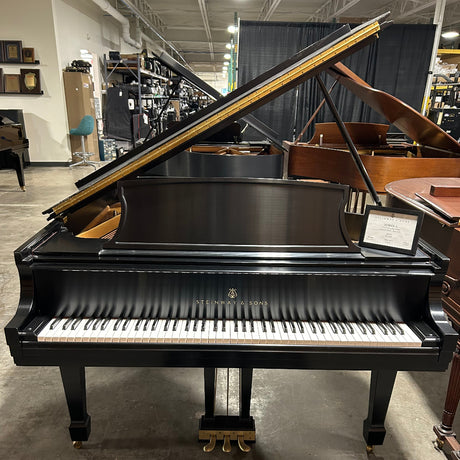 Pre-Owned Steinway & Sons Model L 5'10" Ebony Satin Grand Piano