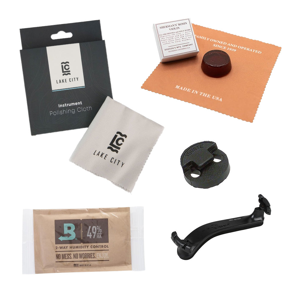 Violin Beginner Care Bundle