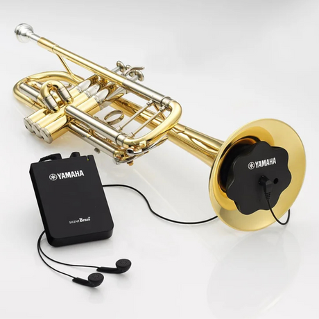 Trumpet with Yamaha Silent Brass SBJ Series