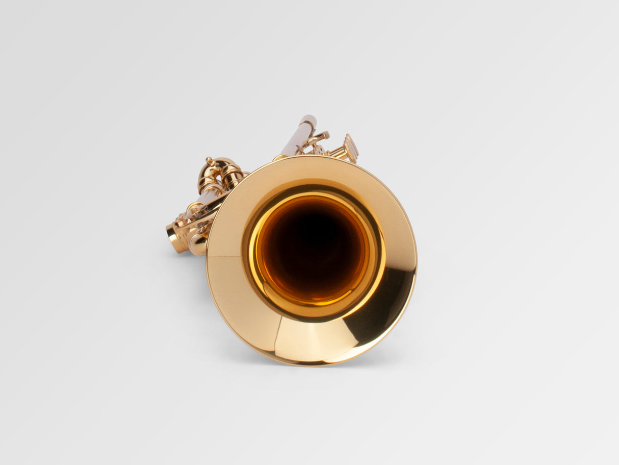 Adams A5 Bb Trumpet - looking down the bell