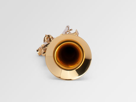 Adams A5 Bb Trumpet - looking down the bell