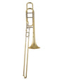 Bach 36BO Medium Bore Tenor Trombone - upright, full view