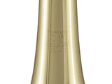 Bach 36BO Medium Bore Tenor Trombone - close up of bell engraving