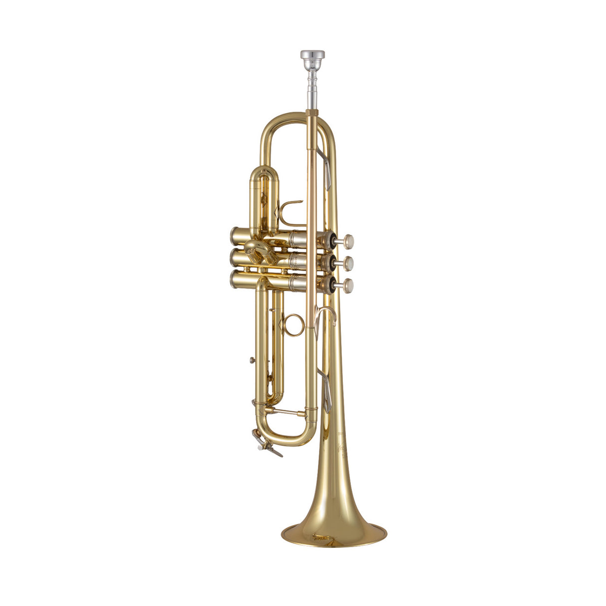 Bach Stradivarius 19072X Bb Trumpet Lacquer - upright