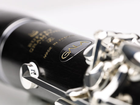 Buffet Crampon Gala Clarinet - Close up on front insignia