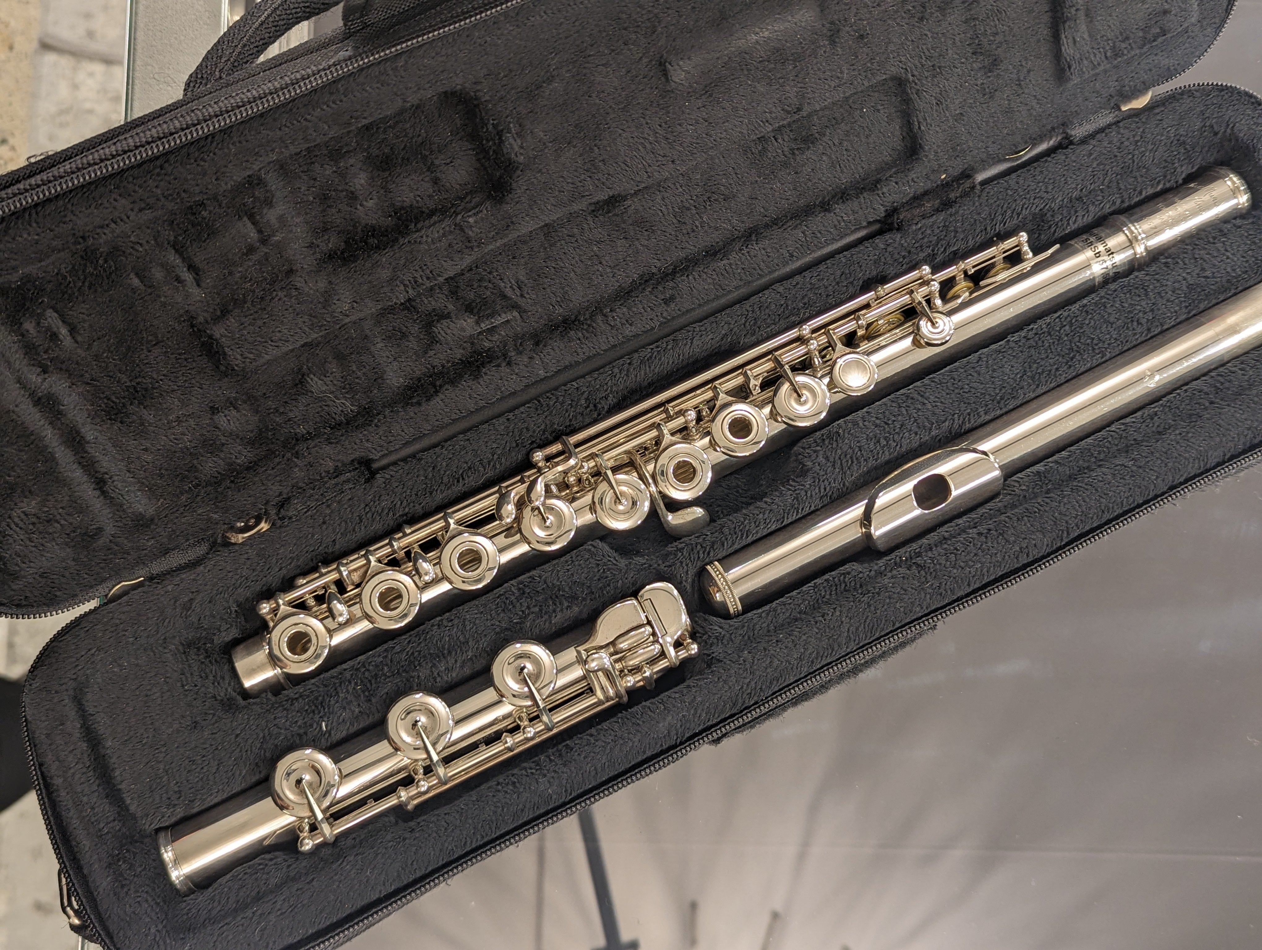 ○ ZX0511-2 The Muramatsu flute ムラマツ フルート ハードケース 80