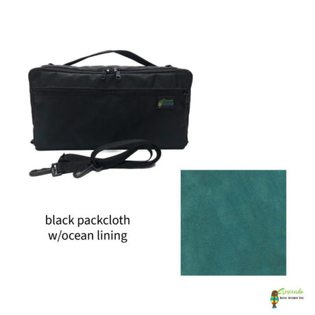 Crescendo Casecover Pochette - Single Clarinet - a color patch of the interior lining "Ocean"