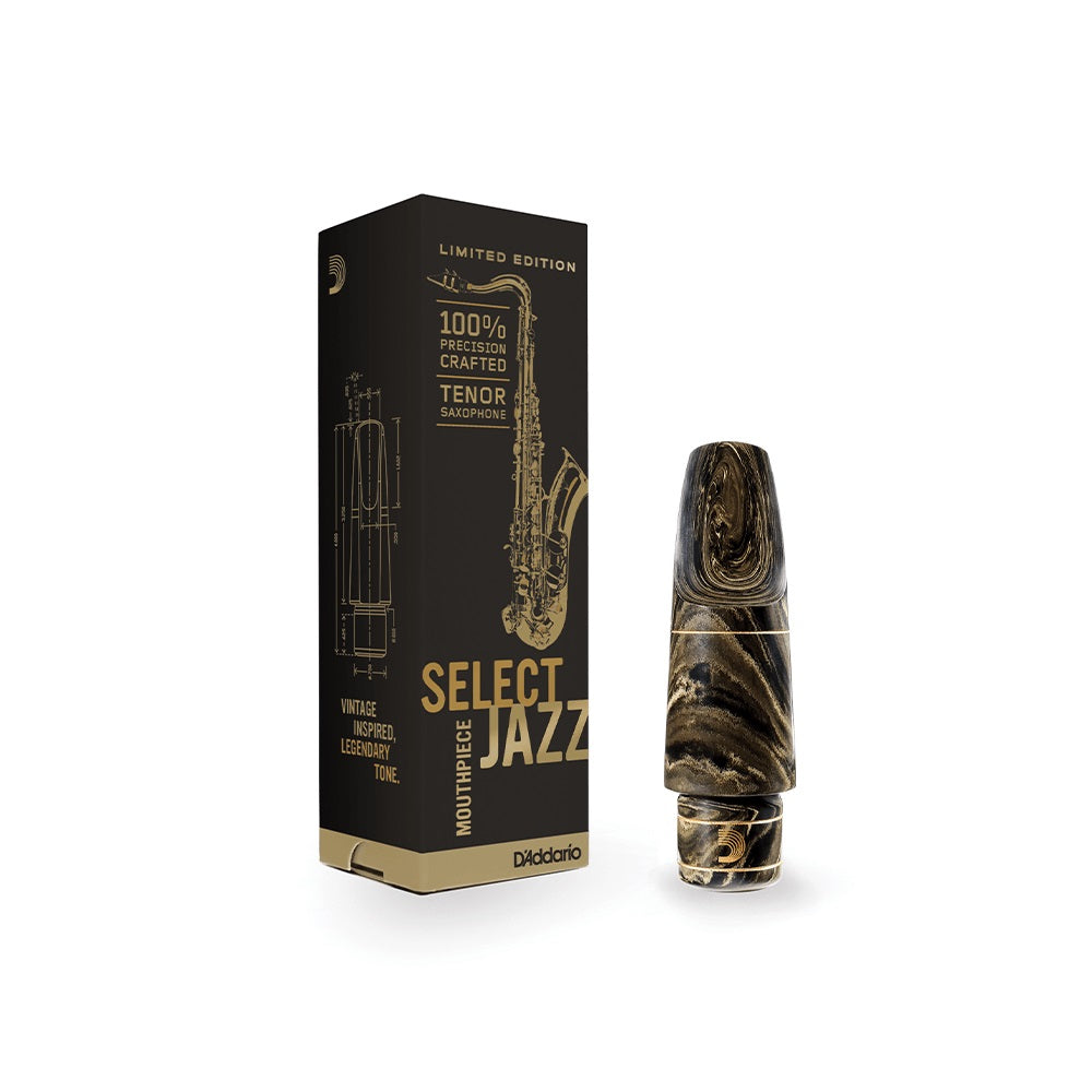 D'Addario Marbled Select Jazz Tenor Saxophone Mouthpiece | Shop