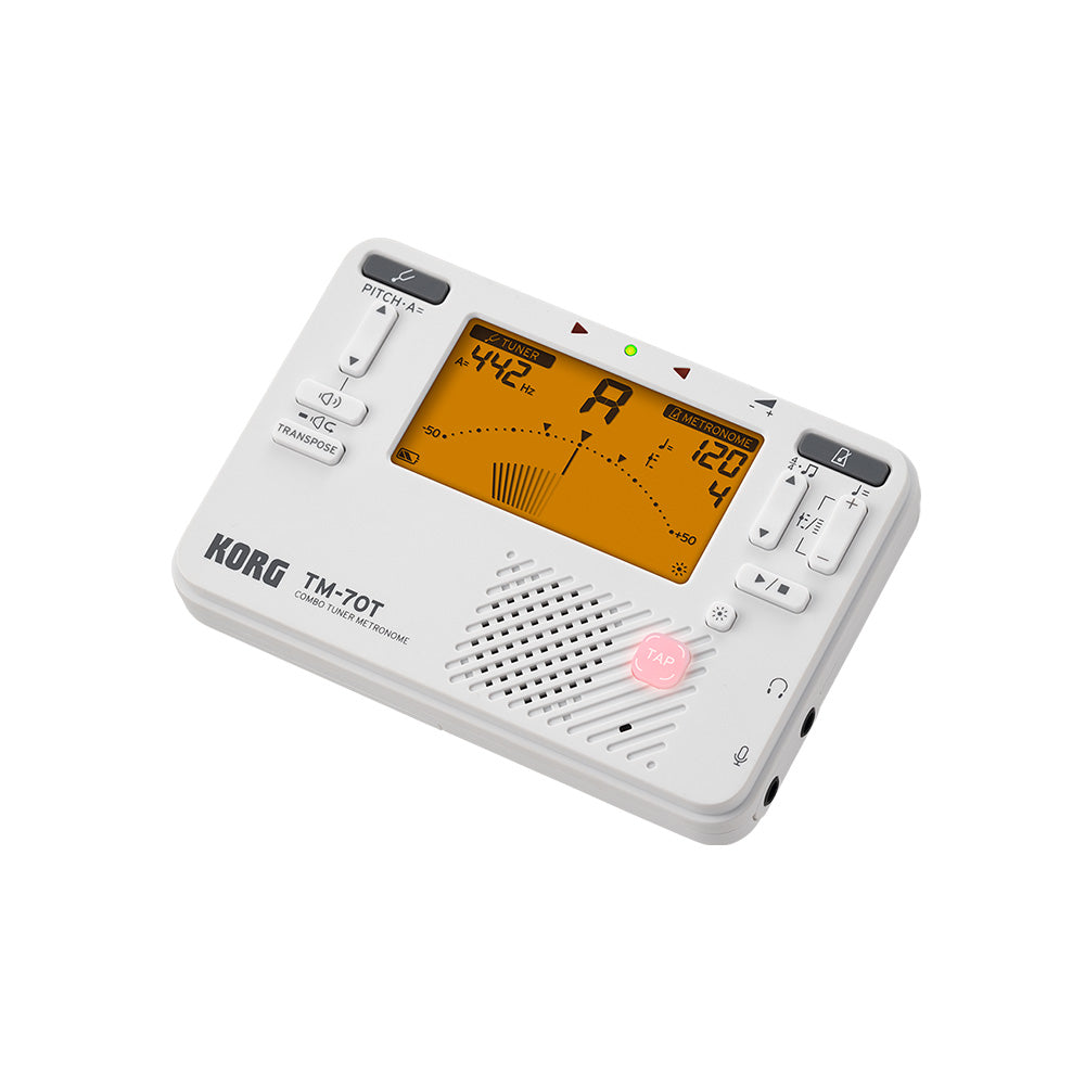 Korg TM-70T Digital Chromatic Tuner and Metronome – Schmitt Music