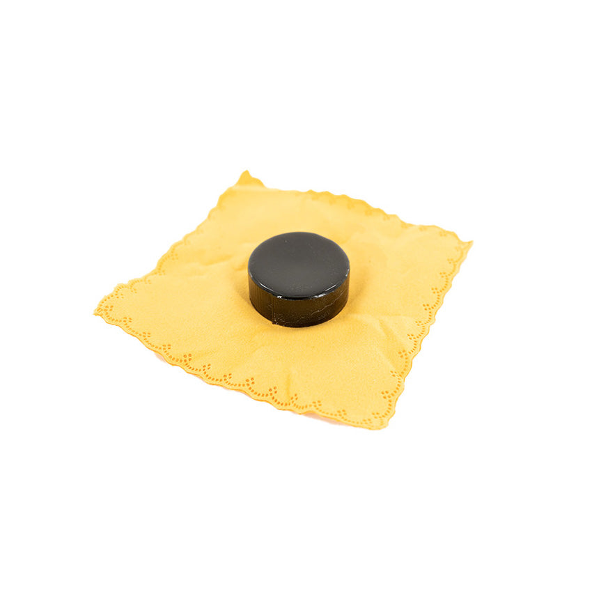Lake City Premium Cello Rosin - sitting on its cloth