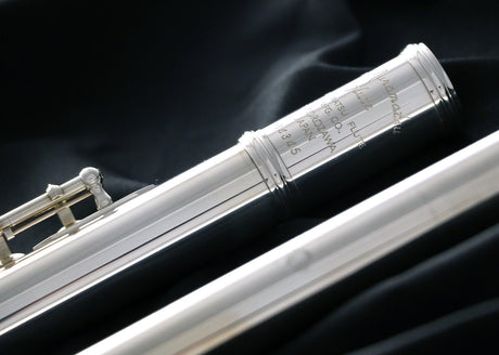 Muramatsu DS Flute - engraving on the tenon