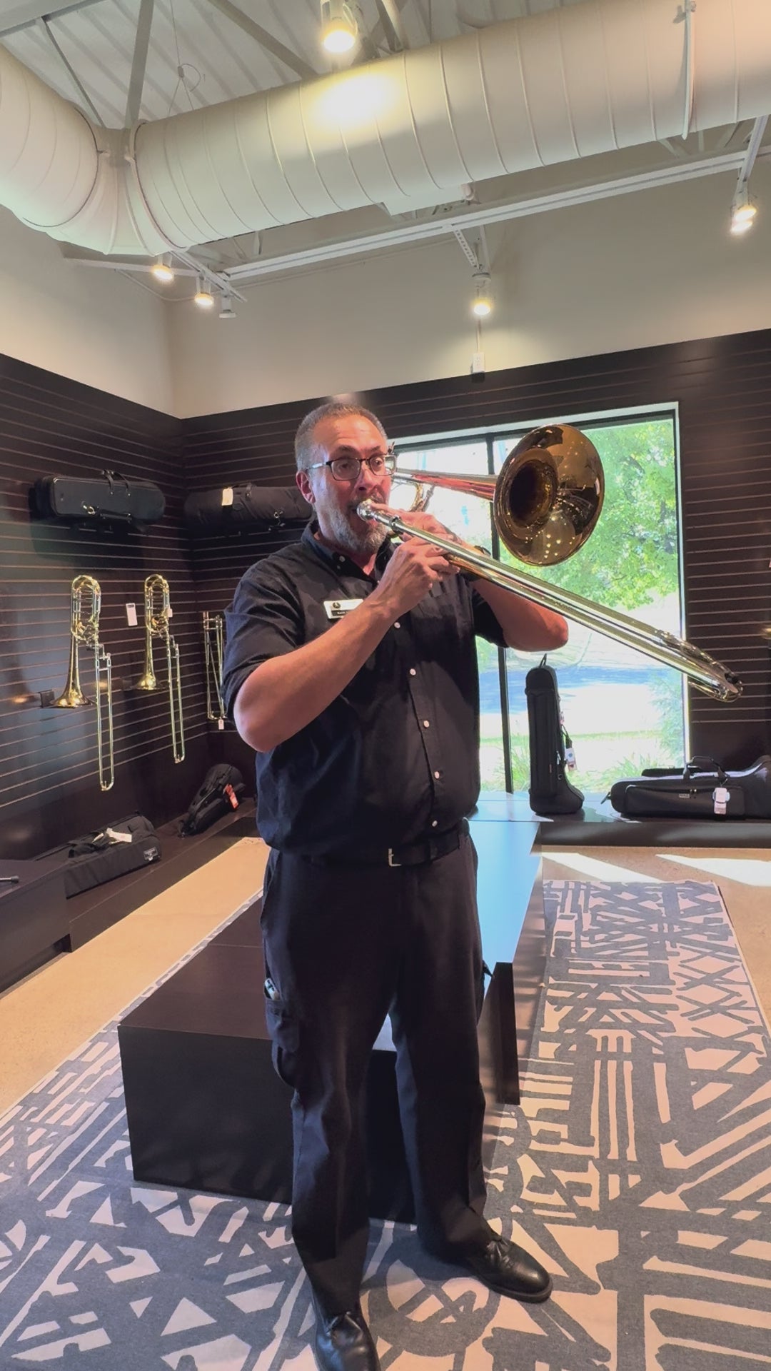Pre-Owned Eastman ETB828G Large Bore Tenor Trombone