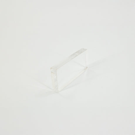 Dilutis Reed Machine Reed Working Glass - 1" x 3" sitting on its side, upright