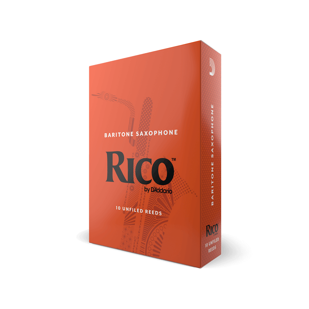 新品　Rico Baritone Sax Reed 2 1/2 25枚入り Rico by D'Addario Baritone Saxophone Reeds | Schmitt Music