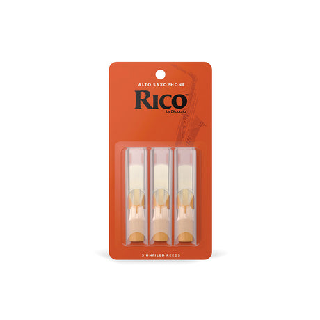 Rico by D'Addario Alto Saxophone Reeds - pack of three