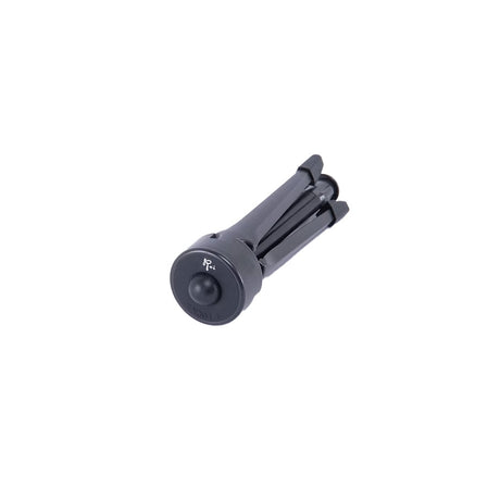 Roi Folding Flute Stand - Black stand folded up