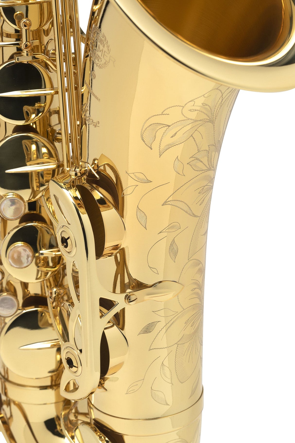 Close-up of Selmer 54AXOS Tenor Saxophone