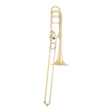 Shires TBQ30 Q Series Large Bore Tenor Trombone - Yellow Brass Axial Flow Valve