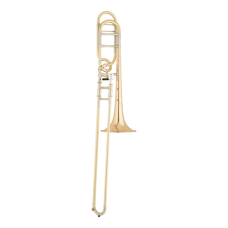 Shires TBQ30 Q Series Large Bore Tenor Trombone - Gold Brass Standard Rotor