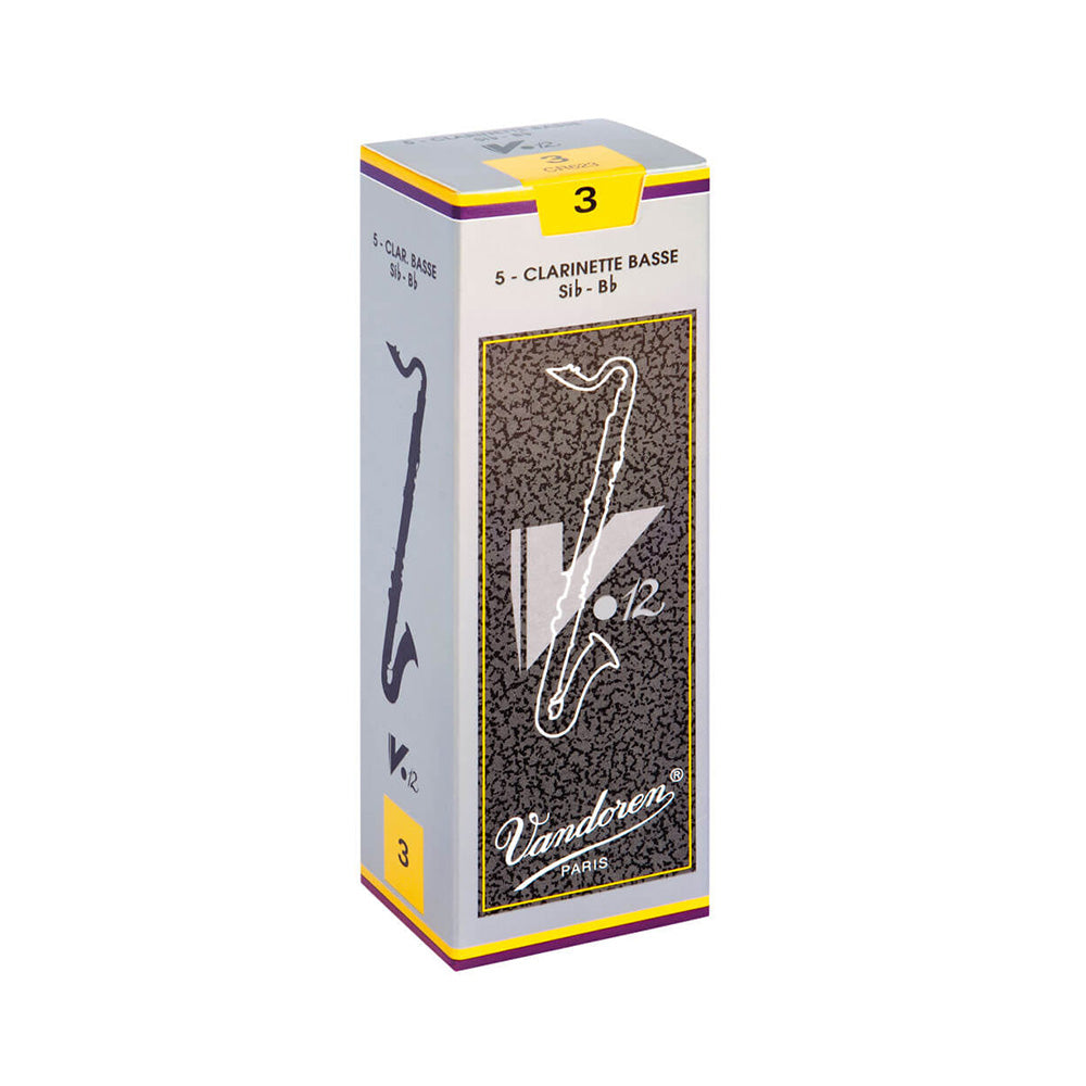 Vandoren V12 Bass Clarinet Reeds - Box of 5