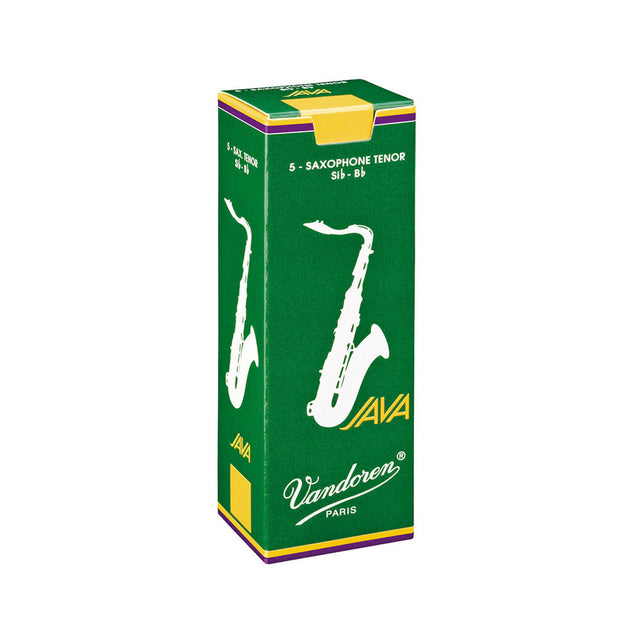 Vandoren Java Green Tenor Saxophone Reeds - Box of 5