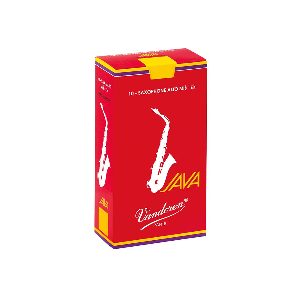 Vandoren Java Red Alto Saxophone Reeds - Box of 10 | Schmitt Music