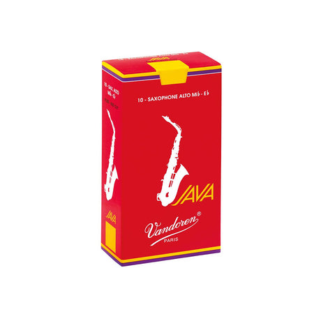 Vandoren Java Red Alto Saxophone Reeds - Box of 10