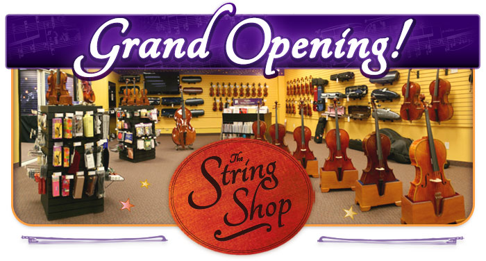 String Shop Grand Opening at Schmitt Music Brooklyn Center!