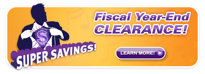 Fiscal Year-End Clearance Sale