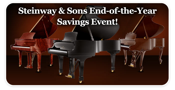 Steinway Piano sale at Schmitt Music stores!
