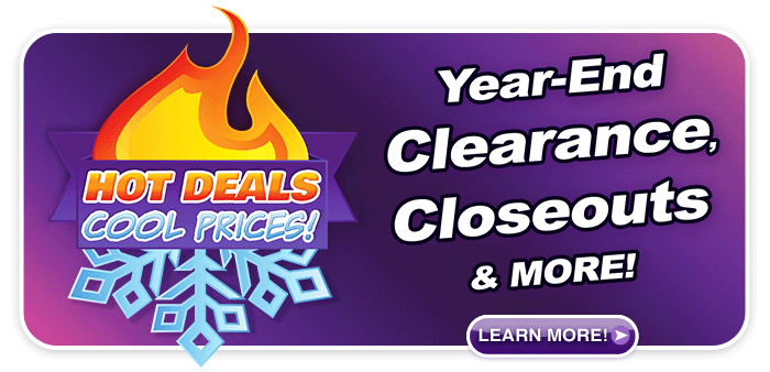 Hot Deals, Cool Prices clearance sale