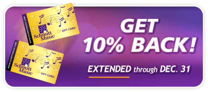 10 Percent Back Gift Card promo