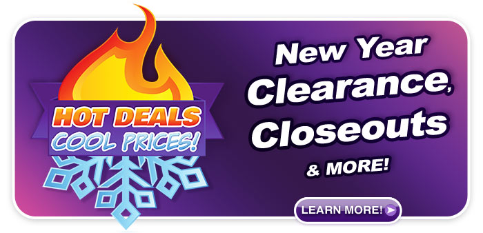 Hot Deals, Cool Prices clearance sale