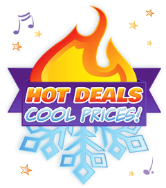 Hot Deals, Cool Prices piano clearance