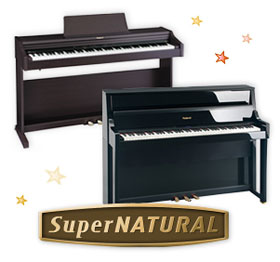 Roland SuperNATURAL digital pianos