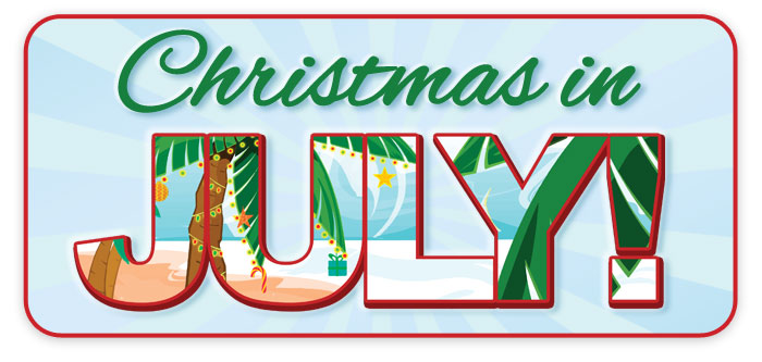 Christmas in July promotion at Schmitt Music stores
