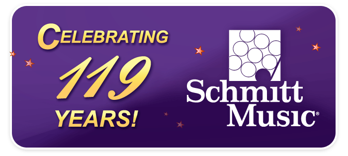 Schmitt Music music is 119 years old! November 16, 2015