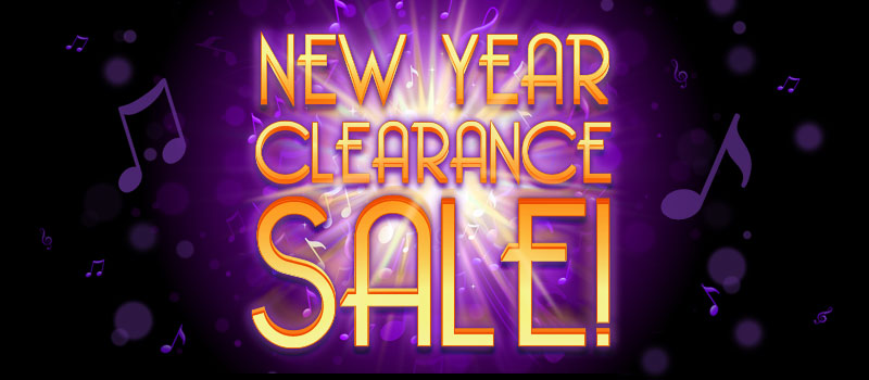 New Year Clearance Sale at Schmitt Music