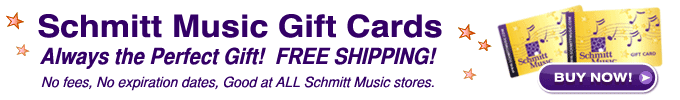 Schmitt Music Gift Cards