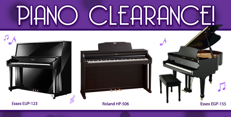 Piano Clearance sale