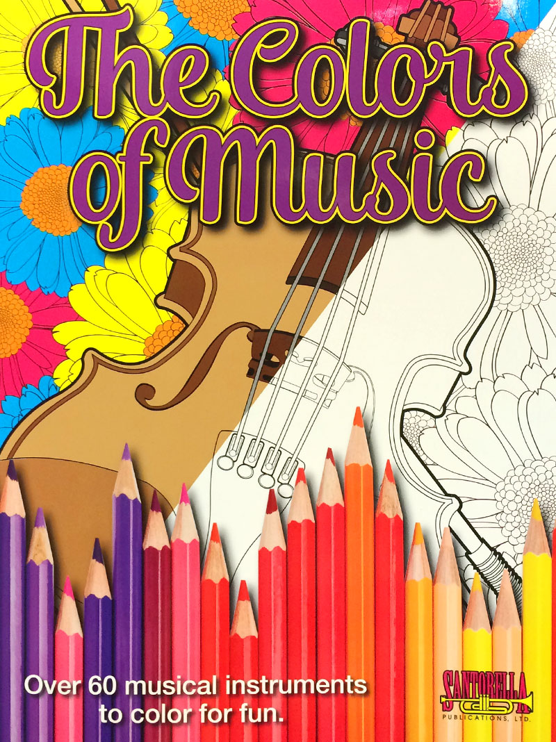 The Colors of Music: Over 60 musical instruments to color for fun.
